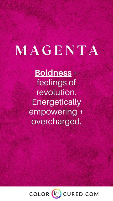 Magenta—a color that doesn't just make a statement but revolutionizes the way we perceive and experience the world. Explore the boldness that magenta brings, evoking feelings of revolution and empowerment. Uncover the energetic charge that this vibrant hue brings to our senses, igniting a passion for change and progress.Magenta is both boldness and empowerment, and each shade carries the potential for a revolution. Magenta Color Meaning, Magenta Branding, Fuschia Aesthetic, Magenta Color Palette, Color Psychology Marketing, Magenta Aesthetic, Shades Of Magenta, Magenta Colour, Brand Colour Schemes