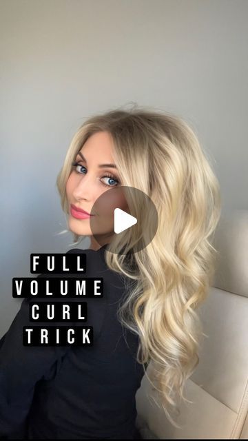 DANA PLUMMER on Instagram: "🎁GIVEAWAY TIME!!!🎁 We are choosing 2 lucky winners! Each winner will receive an Airstlyer and the entire bondbar hair care collection!! @sallybeauty  WINNERS HAVE BEEN CHOSEN!  How To Enter: ⭐️ Follow @beautyxdanaplum & @sallybeauty ⭐️ Like this video ⭐️ Tag a friend who would love to win these products!   Our two lucky winners will be notified by 11/25 by @beautyxdanaplum. No purchase necessary to enter or win; winner will be selected at random from all eligible entries. Sponsored by Sally Beauty Holdings LLC and is in no way affiliated with Instagram. All federal, state, and local laws and regulations apply. US and Canada only, 18+ to enter. Ends 11/24 2023 at 11:59pm EST.  Super Easy Full Volume Style! Pull your hair all up ON TOP of your head into a ponyta How To Style A Halo Extension, Cascading Waves Hair, How To Curl For Volume, Fun Styles For Long Hair, How To Get Volume When Curling Hair, Hair Volume How To, Volumous Curled Hair, How To Get Volume Curls, How To Curl Hair For Volume