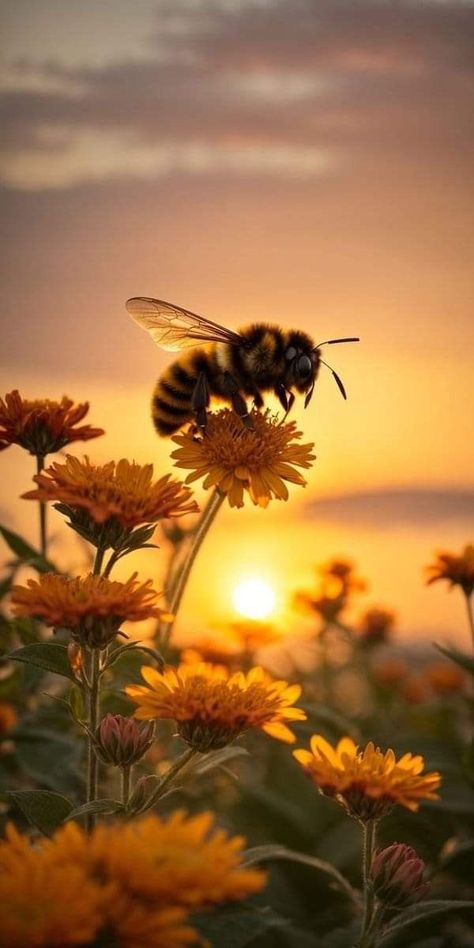 Facts About Honey Bees, Nature Aesthetic Art, Aesthetic Flower Tattoo, Aesthetic Plant Wallpaper, Bee Pictures Art, Facts About Honey, Bee Kitchen Decor, Bee Gender Reveal Party, Honey Bee Facts