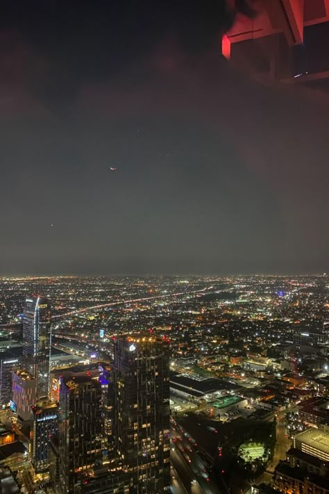 Aesthetic City View, Night City Aesthetic, Los Angeles At Night, Apartment Nyc, Nyc At Night, Los Angeles Aesthetic, Los Angeles Apartments, City View Apartment, City Lights At Night