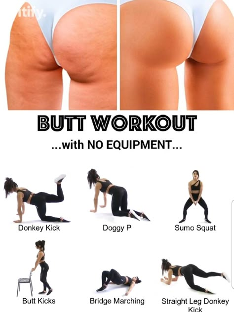 Under Buttcheek Workout, Bigger Buttocks Workout Exercises, Motivasi Diet, Workout Routines For Beginners, Quick Workout Routine, Glute Workout, Workout Without Gym, Ate Too Much, Trening Fitness