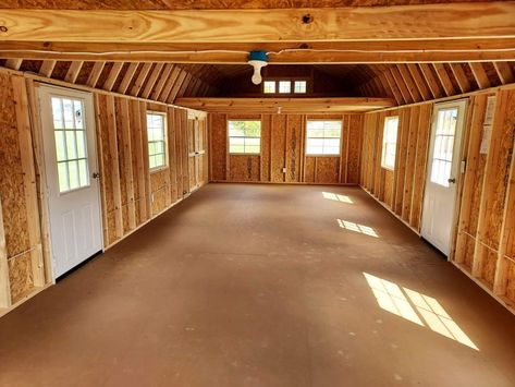 Converting A Shed Into Tiny House: Save Money 3 Shed House, Building Converted To House, Multi Shed House, Shed To Tiny House Floor Plans 14x40, 16x40 Shed House Interior Designs, Tiny Home Out Of Shed, Storage Building Converted To Tiny House, Canning Shed Tiny House, 16 X 32 Shed House