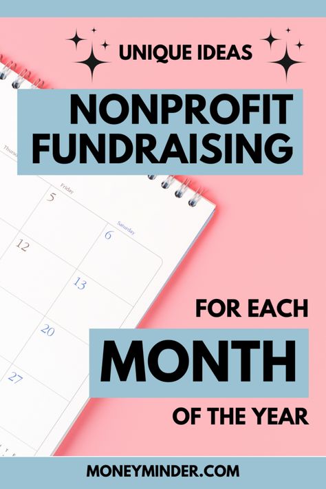 Unique Nonprofit Fundraising Ideas | MoneyMinder Treasury Software Heart Fundraiser Ideas, How To Get Donations For Non Profit, Successful Fundraising Ideas, Family Fundraising Ideas, Booster Fundraising Ideas, Monthly Fundraising Ideas, Fundraiser Ideas College, Scholarship Fundraising Ideas, Nonprofit Event Ideas