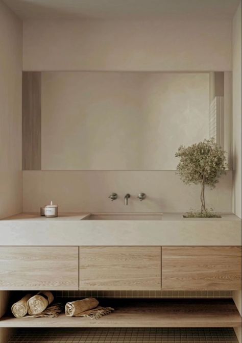 Home Decor Simple Ideas To Transform Your Bathroom Into A Luxurious Interior Design Drømme Bad, Concrete Effect Paint, New House Bathroom, Luxurious Interior Design, Luxurious Interior, Japandi Interior, Bathroom Redesign, Concept Ideas, Decor Baie