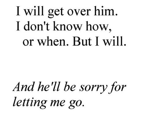 I will get over him.... Crushes Quotes, Relationship Standards, Get Over Him Quotes, Relationship Captions, Get Over Him, Boy Bye, Getting Over Him, Breakup Quotes, Quotes About Moving On