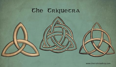 Trinity Knot Meaning, Triquetra Meaning, Porch Plant Stand, Shoulder Back Tattoo, Celtic Mother Tattoos, Chi Rho Tattoo, Irish Tattoo Ideas, Eternal Recurrence, Celtic Knot Meanings