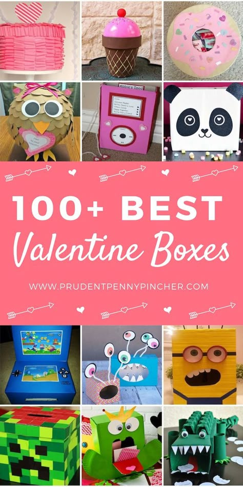 Diy Valentine Boxes, Diy Valentine's Mailbox, Valentines Creative, Diy Valentine's Box, Girls Valentines Boxes, Diy Valentines Box, Valentine Boxes For School, Kids Valentine Boxes, Valentine Box Ideas