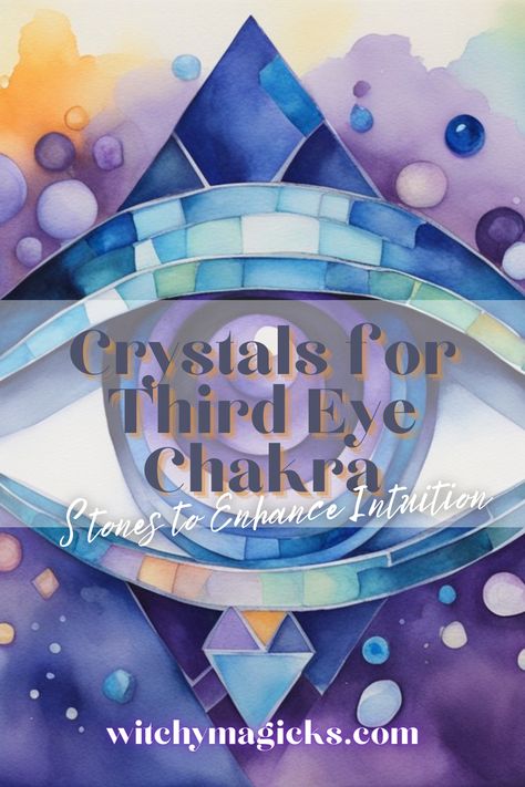 Curious about boosting your intuition and inner perception? Learn how specific crystals can support this chakra, enhancing your ability to see beyond the surface and deepen your understanding. #ThirdEyeChakra #Ajna #IntuitiveCrystals #ChakraHealing #InnerVision #CrystalTherapy Dolphin Pose, Properties Of Amethyst, Third Eye Chakra Stones, The Third Eye Chakra, Decision Making Skills, Spiritual Crystals, Herbal Magic, Astral Travel, Crystal Therapy