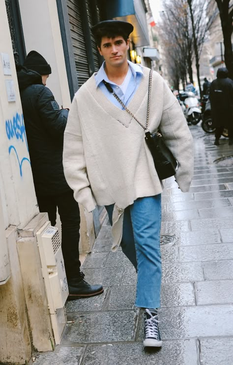 Fashion Preppy, Mens Fashion Edgy, Mens Fashion Urban, Neue Outfits, Street Style Trends, Men Street, Streetwear Men Outfits, Mens Winter Fashion, Mens Fashion Trends