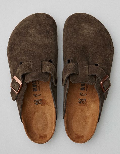 Birkenstock Men's Boston Clog Birkenstock Men Boston, Berken Stocks Shoes, Birkin Stocks, Birkenstock Boston Men, Birkenstock Clogs Outfit, Boston Birkenstock, Clogs Birkenstock, Boston Outfits, Birkenstock Clog