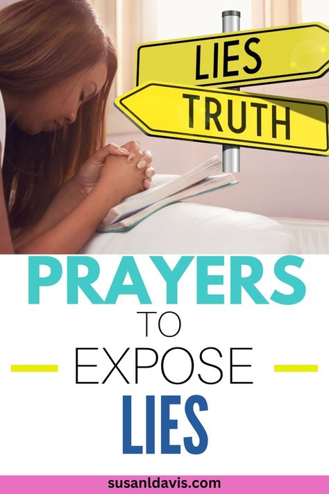 Feeling lied to or betrayed? Take back control and discover truth with the power of prayer! Learn how to utilize prayer to expose lies and confront deception in this powerful blog post. Strengthen yourself today with words of wisdom and comfort from God. #prayertoexposelies #confrontdeception #truth Prayers For Truth To Be Revealed, Prayer For Truth To Be Revealed, Stop Lying, The Power Of Prayer, Working On Me, Truth And Lies, Biblical Verses, Prayer Scriptures, God Prayer