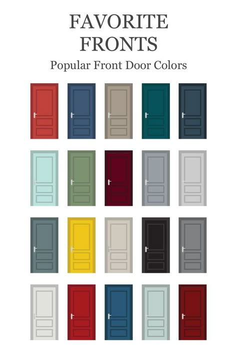 Door Colors For White Walls, Unique Door Colors, Red House Door Color Ideas, Bright Door Colors, Dark Red Front Door Paint Color, White House Bright Front Door, What Color To Paint Front Door With Red Brick, Doors Colors Ideas Exterior, Colored Exterior Doors