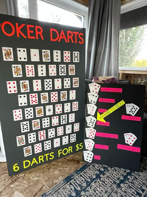 Poker Darts, Kids Relay Races, Teen Sleepover Ideas, Sleepover With Friends, Sleepover Christmas, Teen Sleepover, Casino Party Games, Sleepover List, Sleepover Tiktok