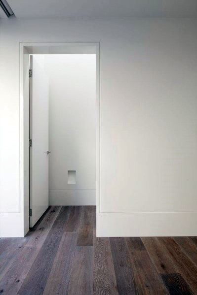 Ultra Modern Flush Home Interior Door Trim Molding Wall Flush Skirting, Flush Skirting Board, Shadow Gap Architrave, Flush Skirting Detail, Flush Architrave, Modern Door Frame, Skirting Board Ideas Modern, Modern Skirting Boards, Flush Skirting