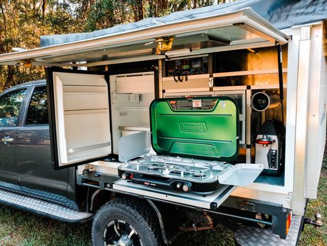 Traymate Campers | Not Your Typical Aluminium Ute Canopy Triton Camping Setup, Canopy Camping Setup, Ute Canopy Setup, 4x4 Canopy Setup, Canopy Setups 4x4, 4wd Canopy Setup, Ute Tray Ideas, 4wd Camping Setup, Ute Canopy Ideas