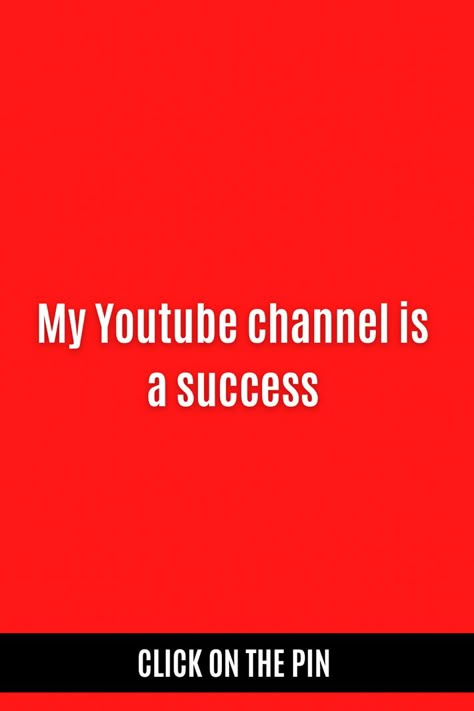 Affirmations for success on Youtube - Listen while sleeping! [grow on Youtube in 2023] #affirmations #youtube #successquotes Youtube Success Tips, Youtube Success Affirmations, Youtube Affirmations, Youtube Manifestation, Monetize Youtube, 2023 Affirmations, Vision Board Categories, Successful Youtuber, Fashion Podcast