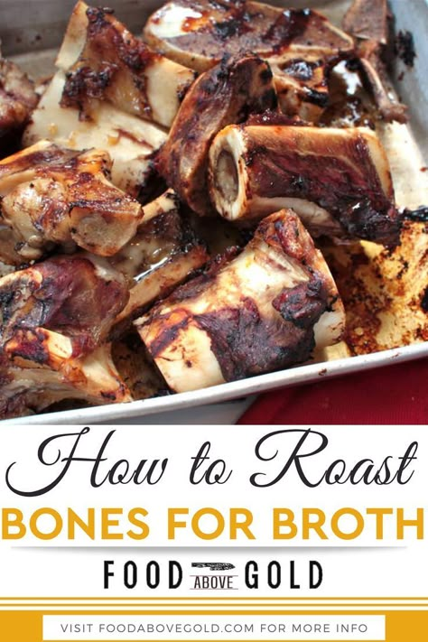 Bones For Bone Broth, Homemade Beef Stock, Beef Soup Bones, Homemade Beef Broth, Drinking Bone Broth, Beef Marrow Bones, Homemade Stock, Making Bone Broth, Bone Broth Soup