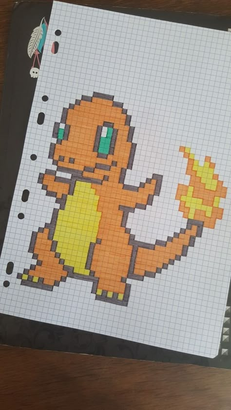 Pixel Drawing Pokemon, Pokémon Pixel Art Grid, Pixel Art Difficile, Big Pixel Art, Square Drawing, Pokemon Pixel Art, Pixel Art Pokemon, Graph Paper Drawings, Easy Pixel Art