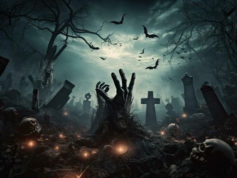 Halloween background with zombie hand erupting out of the ground Zombie Background Wallpapers, Zombie Phone Wallpaper, Zombie Hand Coming Out Of Ground, Zombie Scene, Zombie Crawling Out Of Ground, Zombie Background, Zombie Crawl, Zombie Attack, Zombie Hunter