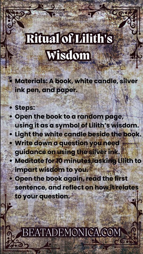 Dream About Me Make A Man New Moon This Moment I Want You You Must Don't Forget Like You Dreaming Of You Wicca Love Spell White Magic Love Spells Book Of Magic Real Spells Real Love Spells White Magic Spells Spells For Beginners Magick Symbols Color Healing Book Of Shadows Spell PagesWitch Chants Magic Spells Spell Words Magic Types Of Potions Witchcraft Spell Candles Witchcraft Halloween Spells WitchcraftMagic Spells Witchcraft Real Witch Spell Book PagesReflection Spells Lilith Spell Work, How To Work With Lilith, Lilith Invocation, Lilith Witchcraft, Working With Lilith, Lilith Ritual, Satanic Rules, Witchy Rituals, Witch Sigils