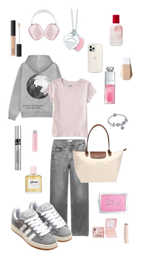 #beauty #outfitinspo #stockholmoutfit #stockholmestyle #stockholm #aesthetic #pink #grey Pink Grey Outfit, Stockholm Aesthetic, Stockholm Style, Outfit Inspo Casual, Trendy Outfits For Teens, Easy Trendy Outfits, Stockholm Fashion, Aesthetic Pink, Cute Everyday Outfits