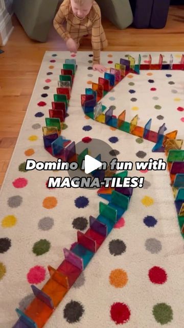 MAGNA-TILES® | Magnetic Tiles on Instagram: "Things are falling into place in the new year! At MAGNA-TILES we are so excited to spread the joy of open-ended play this year and share with you all of the different ways you can enjoy your MAGNA-TILES sets! ✨  #MAGNATILES #magnetictiles #openendedplay #newyear #domino #dominorun" Magnet Tiles Ideas, Magnatiles Ideas For Kids, Magna Tiles Ideas For Kids, Magna Tiles Ideas, Magnatile Ideas, Magnatiles Ideas, Homeschooling Lessons, Magnetic Building Toys, Toy Library