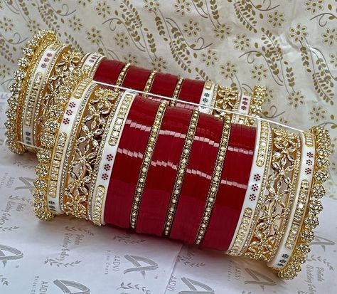 AD Bridal Chura DM us or Watsapp @ 7508300898 to place order Or Visit our website 👉🏻 www.bridalchuda.com Full Customisation AVAILABLE 👍🏻 Worldwide Delivery AVAILABLE 📦🌍 #patialaweddinggallery #aadvibridalchura #designerchura #bangles #traditional #modernjewelry #modernfashion #pakistaniwedding #indianbrides #punjabichuda #designerbangles #banglesset #indianwedding #churadesigns #choorha #chooda #trendingnow #adchura #kundan #adbangles #banglescollection #adbanglescollection #americandiamo... Choda Design, Bridal Chura Latest Punjabi, Latest Chooda Designs Brides, Homemade Hair Treatments, Bridal Chura, Homemade Hair, Mehndi Designs Front Hand, Bridal Accessories Jewelry, Homemade Hair Products