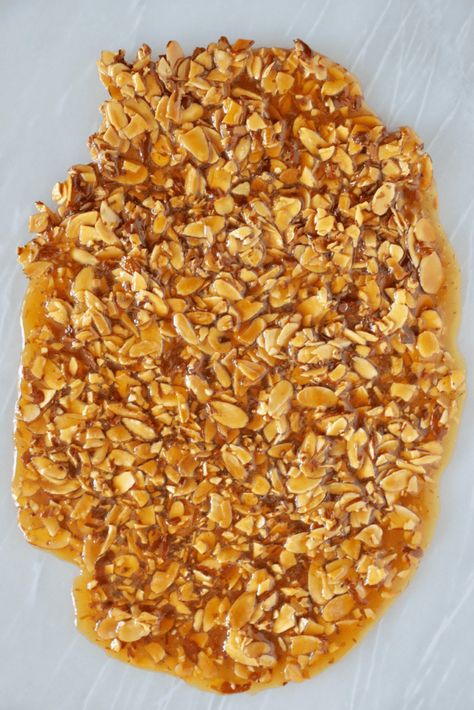 How To Make Pralines Recipes, Almond Praline Recipe, How To Make Pralines, Almond Praline Cake, Hazelnut Praline Recipe, Praline Almonds, Pralines Recipe, Candied Oranges, Almond Praline