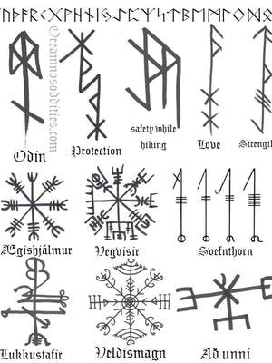 Viking Tattoos: Symbology of the Northmen | Tattoodo Viking Symbols And Meanings, Viking Rune Tattoo, Norse Mythology Tattoo, Korean Tattoo, Nordic Symbols, Viking Tattoo Symbol, Viking Tattoo Sleeve, Rune Viking, Symbole Viking