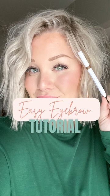 Pencil Eyebrows Brow Tutorial, Brow Fill In Tutorial, How To Do Light Eyebrows, Best Eye Brow Pencils, Eyebrows For Blonde Hair, How To Pencil In Eyebrows, Brow Tutorial For Blondes, Makeup For Blonde Eyebrows, What Color Eyebrows For Blonde Hair