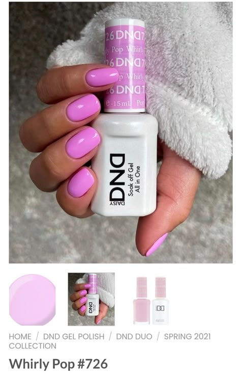 Dnd Whirly Pop, Summer Nail Colors 2024 Dnd, Summer Dnd Nail Colors, Summer Nails Dnd, Dnd Summer Colors 2024, Dnd Nail Polish Colors, Dnd Gel Polish Colors Summer, Dnd Summer Colors, Dnd Pink