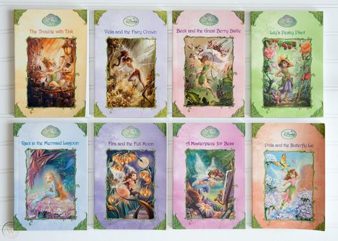 Tinkerbell Books, Tinkerbell Movies, Disney Fairies Pixie Hollow, Fairy Books, Nostalgia 2000s, Fairy Tea Parties, Hollow Book, Fairy Crown, Pixie Hollow