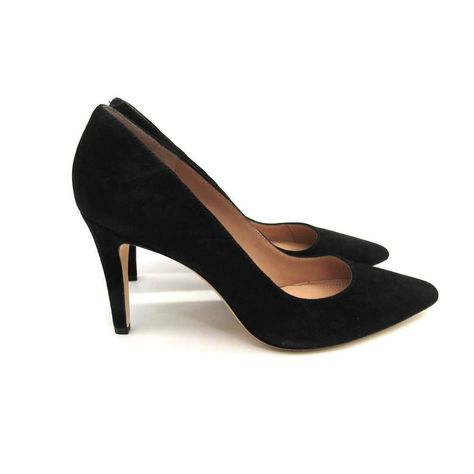 Nordstrom Signature Womens Delia Classic Pump Heels Black Pairing Easily With Polished Workwear And Party Attire, This Classic Pointy-Toe Pump Is About As Versatile As They Come. Suede Upper Nordstrom Rack Shoes, Prom Shoes Black, Corporate Girly, New Style Ideas, White Strappy Heels, Cute Professional Outfits, Nordstrom Shoes, Work Shoes Women, Shoes Heels Classy