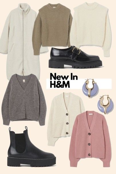 Casual H&m Winter Boots, H&m Outerwear For Cold Weather And Winter, Chic H&m Winter Outerwear, Oversized H&m Winter Sweatshirt, Dress Up Diary, Affordable H&m Winter Cardigan, Outfit Minimalist, University Outfit, Cozy Winter Outfits