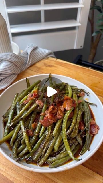 My Wellness by Nature on Instagram: "These are coined “crack” green beans for good reason. From @sailor_bailey
The sweet, savory deep flavor in thesauce is highly addictive and absolutely a crowd pleaser. Skip that green bean casserole and make these instead for Thanksgiving. Full recipe is linked in my profile. 
.
For the full recipe Google 🔎 sailor bailey crack green beans or click the link in my profile. You can also comment “green beans” and I will send you the link.xoxo
.
What’s in them: 
▢ fresh green beans
▢ bacon
▢ butter
▢ brown sugar
▢ honey
▢ soy sauce
▢ garlic powder
▢ onion powder
▢ paprika
▢ dried thyme
.
.
#food #recipe #goodfood #foodie #eat #eathealthy #delicious #deliciousfood #yummyfood #yummy #thanksgiving #healthyfood #eatclean" Bailey Recipes, Green Beans Bacon, Cracked Green Beans, Sailor Bailey, Bacon Butter, Soy Sauce Garlic, Baileys Recipes, Green Beans With Bacon, Honey And Soy Sauce