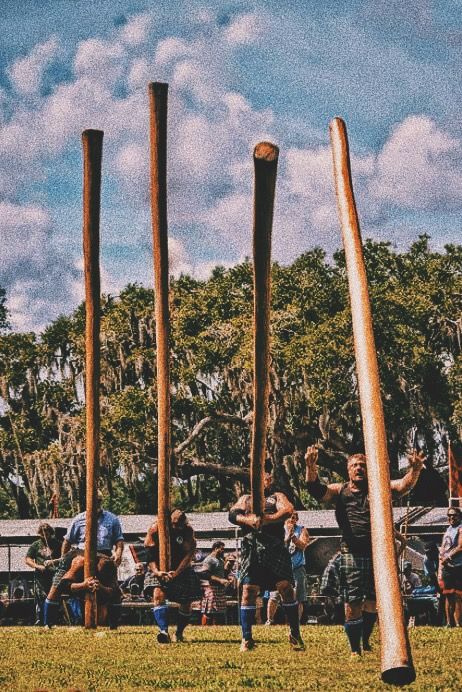 Highlander Aesthetic, Nostalgia Background, Caber Toss, Highland Games Scotland, Cute Small Town, Bestie Bucket List, Scottish Games, Scottish Highland Games, Beast Workout