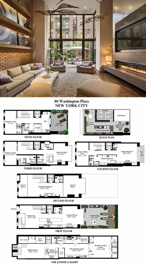 https://www.fiverr.com/pakistan_0315/professional-architectural-design-3d-modelling-and-rendering New York City Apartment Floor Plans, Luxury Townhouse Floor Plans, New York House Layout, New York Townhouse Floor Plan, New York Townhouse Interior, New York Apartment Floor Plans, Town House Plans, New York Townhouse, Luxury Townhouse