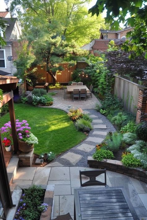 best garden ideas for home  how to design a garden small garden ideas ] home garden design Townhouse Garden, Small Garden Landscape, Narrow Garden, Garden Corner, Small Courtyard Gardens, Courtyard Gardens Design, Garden Hacks, Small Backyard Gardens, Garden Design Layout