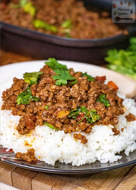 Thai Ground (Minced) Beef or Pork Curry Thai Ground Beef, Ground Beef Curry Recipe, Thai Minced Pork, Minced Beef Curry, Beef Curry Recipe, Braised Chicken Breast, Minced Beef Recipes, Pork Curry, Asian Recipe