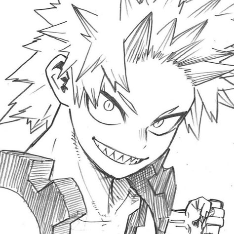 Kirishima Manga, Mha Kirishima, Mha Drawings, Eijirou Kirishima, Kirishima Eijirou, Wuthering Waves, Art Style Inspo, Random Anime, Blue Lock