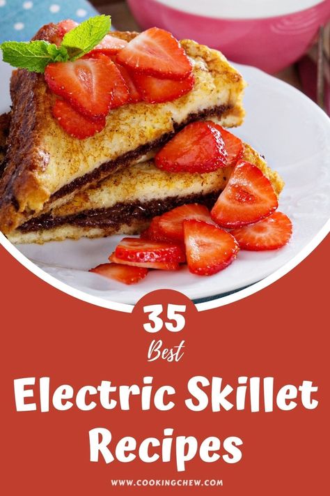 Oster Electric Skillet Recipes, Electric Skillet Side Dishes, Electric Skillet Recipes Dinners Easy, Electric Skillet Cooking, Saladmaster Electric Skillet Recipes, Recipes For Electric Skillet, Easy Electric Skillet Meals, Electric Skillet Recipes Dinners, Electric Skillet Meals Dinners