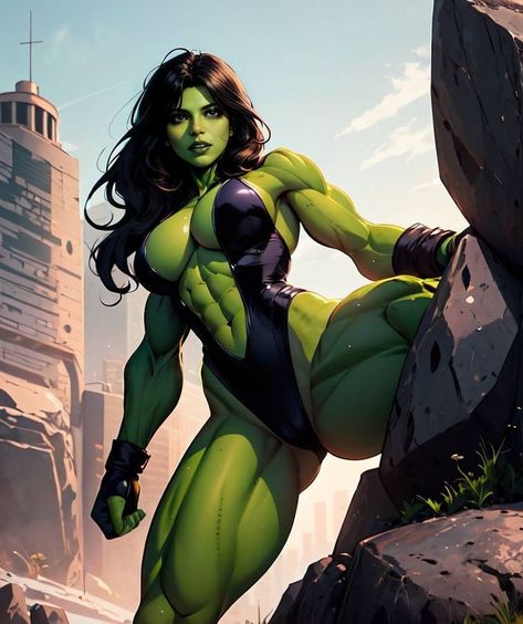 Female Hulk, Hulk Artwork, Marvel Heroines, Hulk Art, Marvel And Dc Characters, Marvel Superheroes Art, Marvel Characters Art, Female Superhero, Marvel Artwork