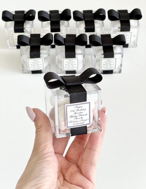 5 Pcs Wedding Favors, Favors, Favors Boxes, Wedding Favors for Guests, Black and White Wedding, Party Favors, Custom Favors, Sweet 16, Boho - Etsy Sweet 16 All Black Party, Black Tie Wedding Party Favors, Black And White Themed Sweet 16, Custom Party Favors Birthday, Black And White Party Favors, White And Black Graduation Party, Black And White Party Centerpieces, Gift Favors Ideas, Gifts For Birthday Guests