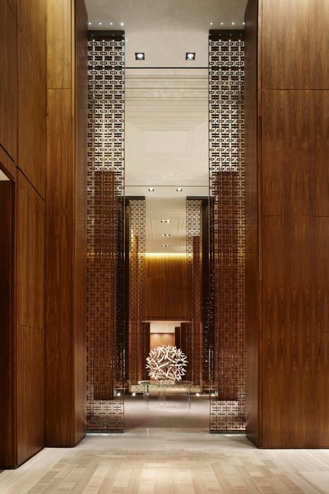 Luxury Hotels Interior, Hotel Lobby Design, Yabu Pushelberg, Hotel Inspiration, Lobby Interior, Hotel Interior Design, Lobby Design, Jw Marriott, Hotel Interiors