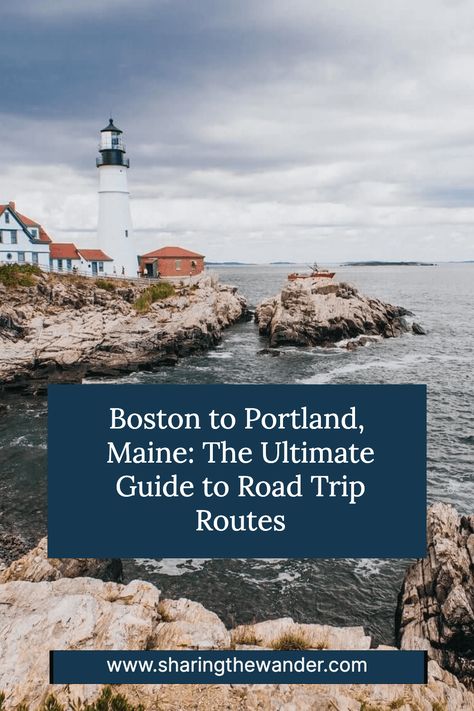 Looking to go from Boston to Portland Maine? We've got all the details from prices to fun family-friendly road trip stops along the way. 🚗 #roadtrip #newengland #boston #portlandme #roadtripeastcoast #roadtripnewengland #summertravel #roadtrip #familyroadtrip Road Trip Stops, Maine Road Trip, Freeport Maine, York Maine, Road Trip Map, New England Road Trip, Boston Travel, East Coast Road Trip, Maine Vacation