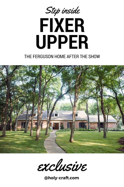 An inside look at a home featured on HGTV's hit show Fixer Upper to see what it looks like after the clients move in. Building Roots Hgtv, Fixer Upper Season 5, Fixxer Upper, Fixer Upper Tv Show, Magnolia Farms Fixer Upper, Gaines Farmhouse, Gaines Fixer Upper, Fixer Upper Joanna, Fixer Upper Living Room