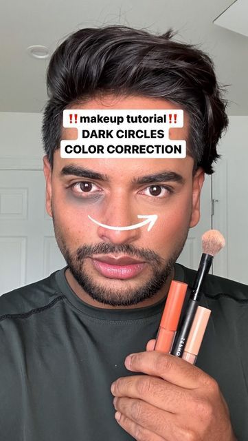 What Color Corrector For Dark Circles, Color Correcting Dark Circles Under Eyes, How To Select Concealer Shade, Makeup Tutorial Dark Circles, Color Corrector For Black Women, Peach Concealer Under Eye Circles, Orange Concealer How To Apply, Color Correction For Dark Circles, Colour Corrector For Dark Circles