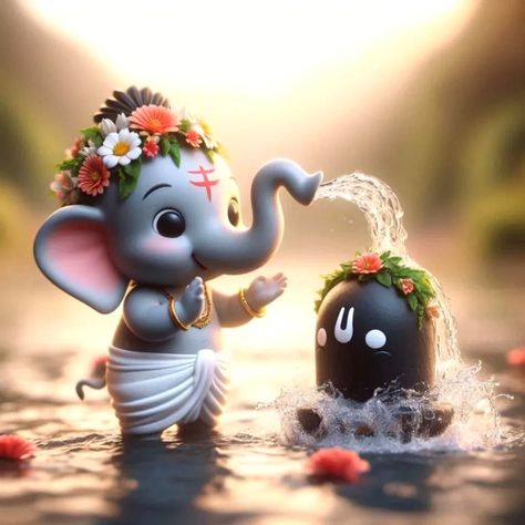 Bal Ganesh Cute Wallpaper, Lord Ganesha Cute Images, Ganpati Cute Images, Bal Ganesh Cute, Bal Ganesh Images, Baby Ganesha Cute, Cute Ganesh Ji, Bappa Images, Gannu Bappa