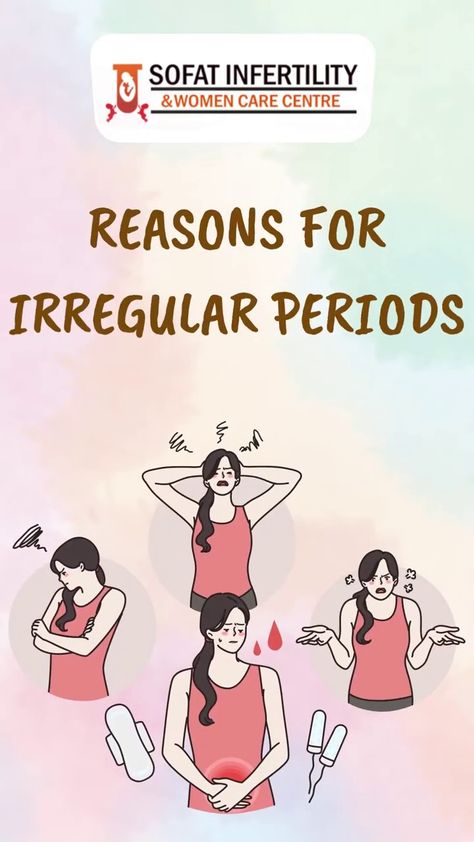 Irregular periods are the most common problems that are found in females. These may be due to numerous reasons like lifestyle factors, endometriosis, stress, PCOS, etc. Reasons For Irregular Periods, Female Health Problems, Birth Control Methods, Period Problems, How To Regulate Hormones, Irregular Periods, Polycystic Ovaries, Reproductive Health, Healthy Beauty