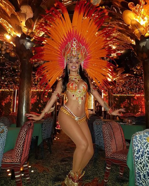 Brazilian Fantasy on Instagram: “Today 2 of our performers are jetting off with @fantasyboxentertainment for a 10 day tour of Nigeria & Ghana! #BFonTour 🎉 . . . . . #samba…” Brazilian Carnaval Outfit, Carnival Outfit Brazil, Brazilian Clothes Traditional, Brazil Carnival Outfit, Carnival Brazil Outfit, Brazil Parade Costume, Brazilian Dances, Brazil Carnival Theme Party, Carnaval Outfit Brazil